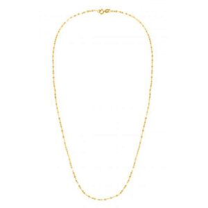 1.2mm 14k Yellow Gold Alternate Valentino Chain