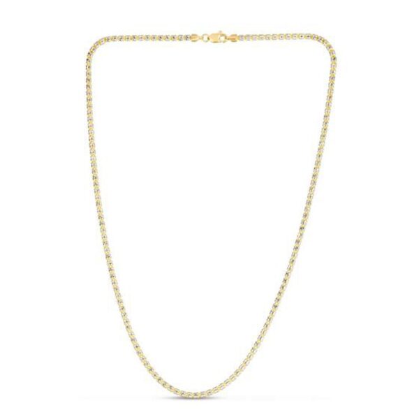 Ice Barrel Chain in 14k Yellow Gold (2.7 mm) - Image 4