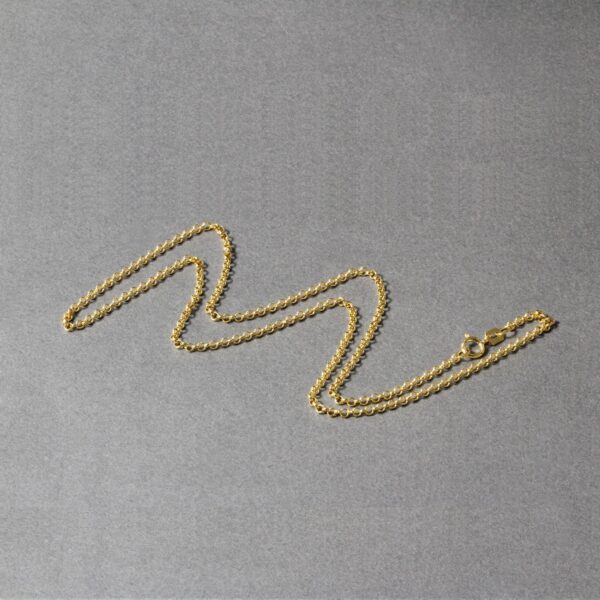 10k Yellow Gold Rolo Chain 1.9mm - Image 2