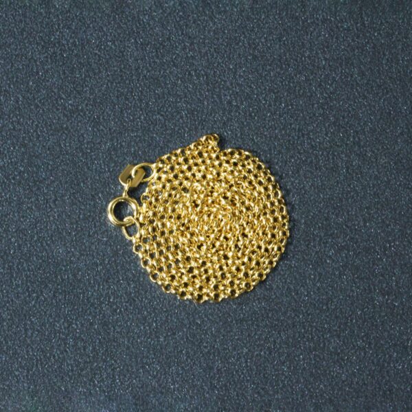 10k Yellow Gold Rolo Chain 1.9mm - Image 6