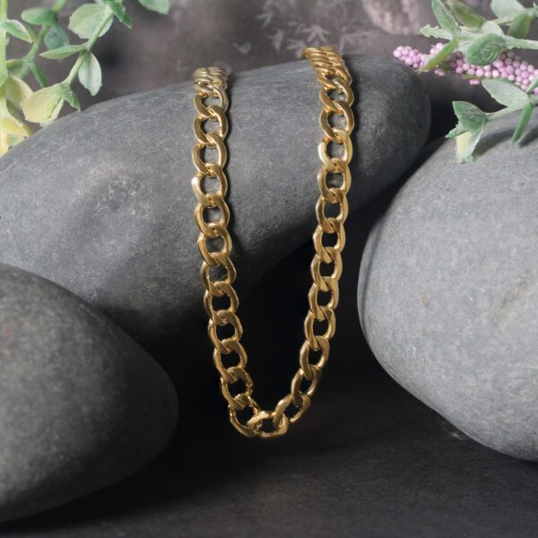 6.1mm 10k Yellow Gold Curb Chain - Image 7