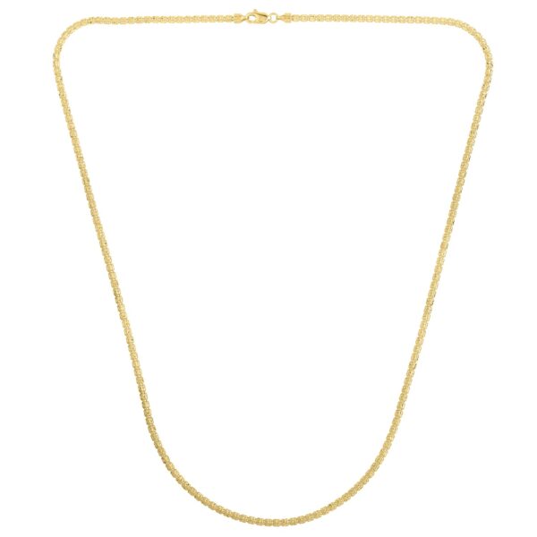 Ice Barrel Chain in 14k Yellow Gold (2.70 mm) - Image 3