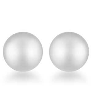 Julie Rhodium Sphere Stud Earrings