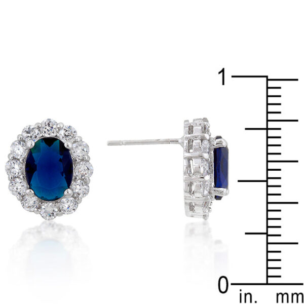 Royal Wedding Sapphire Earrings - Image 2