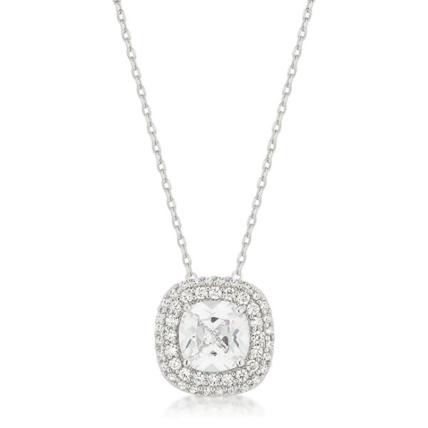 Pave Halo Pendant